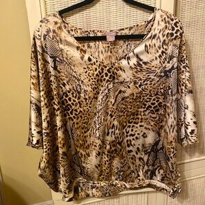 Chico’s animal print top